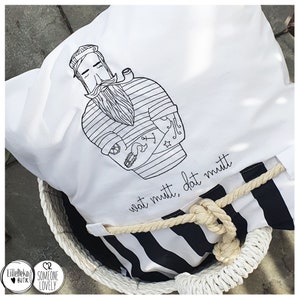 SAILOR&#39;S YARN wat mutt dat mutt, 10x10 - 24x36