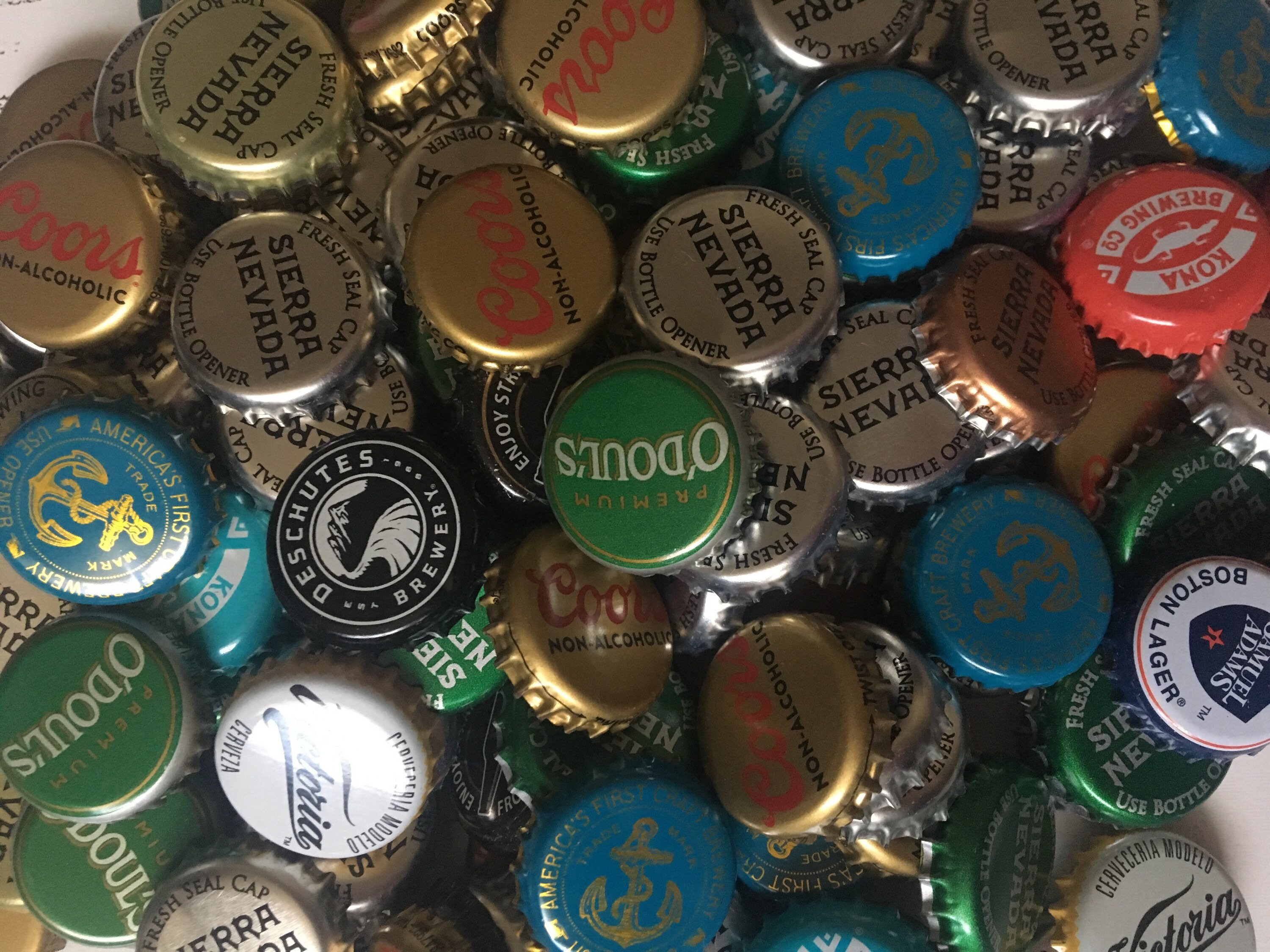 50 Assorted Bottle Caps Bulk Beer Caps Beer Bottle Caps Etsy
