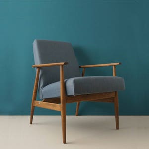 Vintage Armchair from Mid Century, Restored