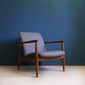 Vintage Armchair from Mid Century designed by Edmund Homa, Restored