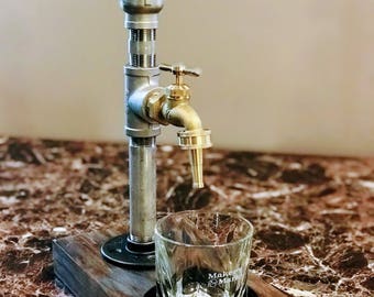 Liquor Dispenser - Stainless Steel