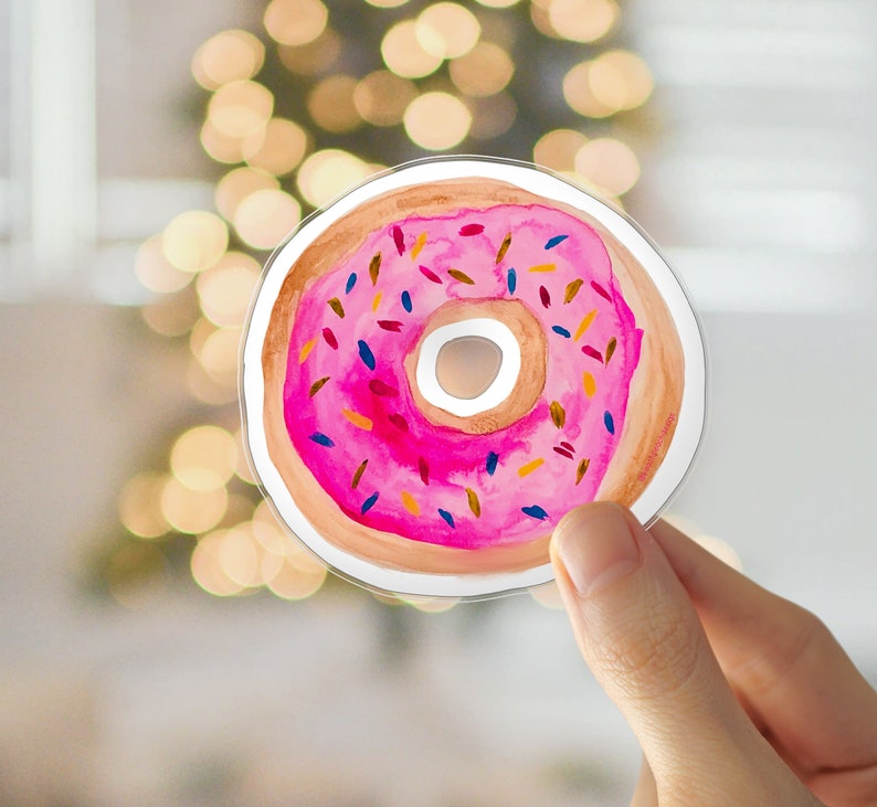Laptop Stickers Stickers Vinyl Stickers Donut Best Friend Gifts
