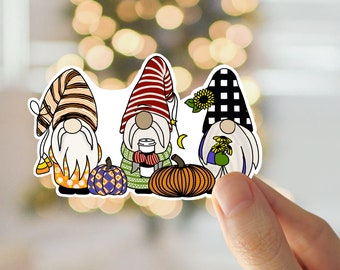 Gnomes, Stickers, Gift for Women, Laptop Stickers