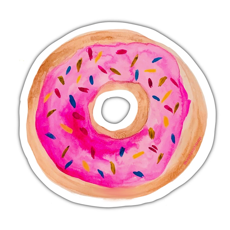 Laptop Stickers Stickers Vinyl Stickers Donut Best Friend Gifts