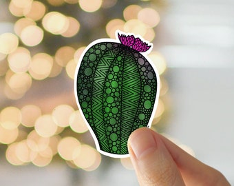 Stickers, gift for mom, laptop stickers, cactus, vinyl stickers, succulent, stocking stuffer
