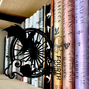 Bookshelf Decor, Bookshelf Silhouette, Decorative Bookshelf divider