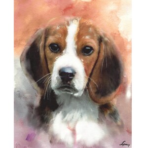 Custom Cat Portrait Watercolor Custom Cat Painting Memorial Art Pet Kitty Drawing Pet Lover Gift Custom Pet Portrait Dog Face Painting image 3