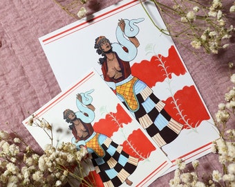 Minoan Snake Goddess print