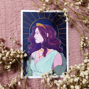 Estampado de ninfa de morera