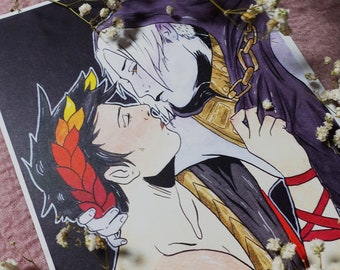 Zagreus and Thanatos print