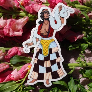 Minoan Snake Goddess Sticker