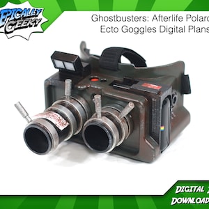 Ghostbusters Afterlife Polaroid Ecto Goggles DIGITAL DOWNLOAD