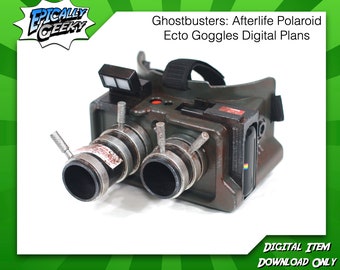 Ghostbusters Afterlife Polaroid Ecto Goggles DIGITAL DOWNLOAD