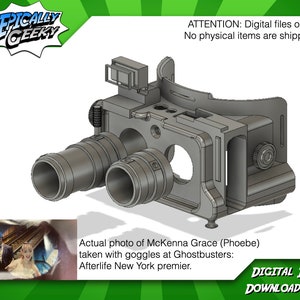 Ghostbusters Afterlife Polaroid Ecto Goggles DIGITAL DOWNLOAD image 7