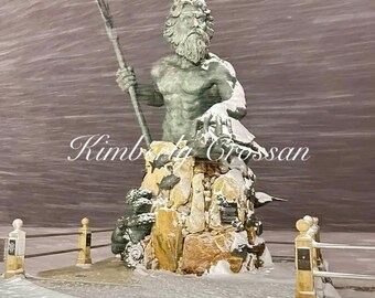 雪の中のネプチューン王
