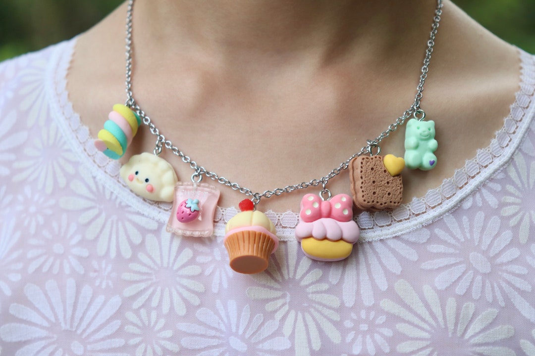 kawaii-necklace-sweet-treats-necklace-cute-kids-necklace-multi-charm