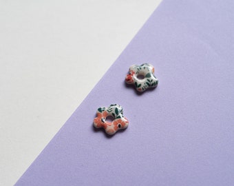 Mix&Match pendant flower | Polymer Clay Earrings | Statement earrings