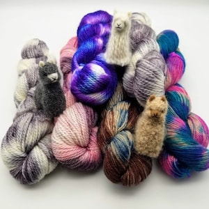 Multi Color Alpaca Yarn