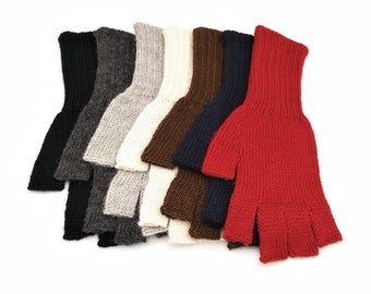 100% Alpaca Gloves-FingerLess
