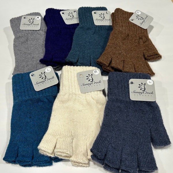 Alpaca FingerLess Gloves