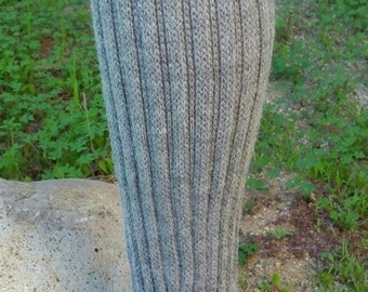 Calcetines hasta la rodilla de alpaca