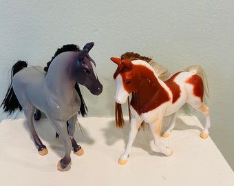 Horses Apes Huge Lot of Toys Snakes Sharks
