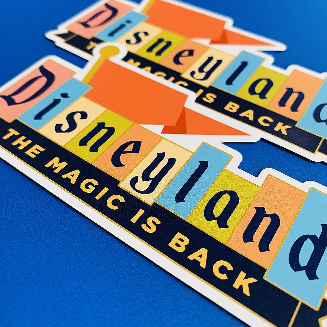 Disneyland MAGIC BACK Car Size 5.15 x Etsy