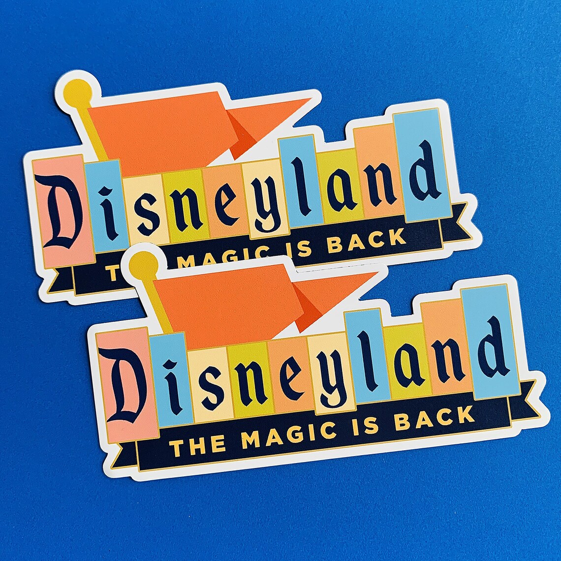 Disneyland MAGIC BACK Car Size 5.15 x Etsy