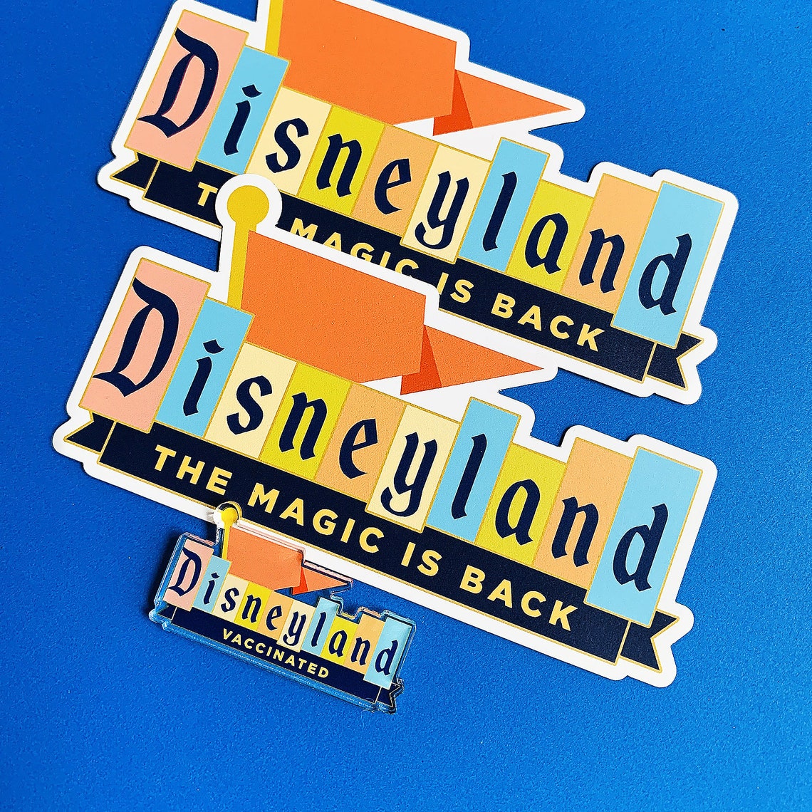 Disneyland MAGIC BACK Car Size 5.15 x Etsy