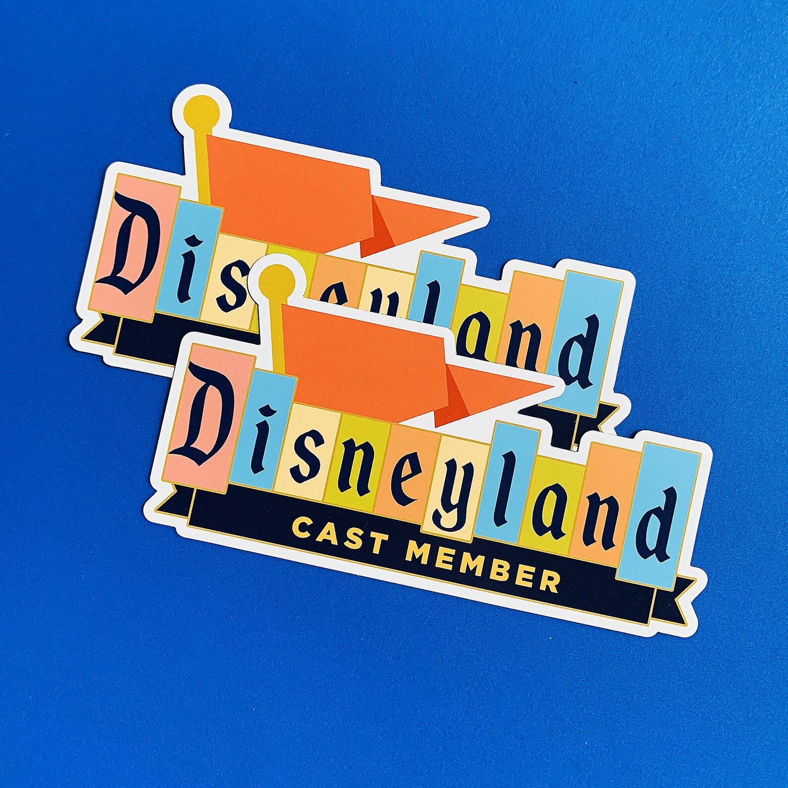 Disneyland Cast Member Car Size 5.15 X Etsy