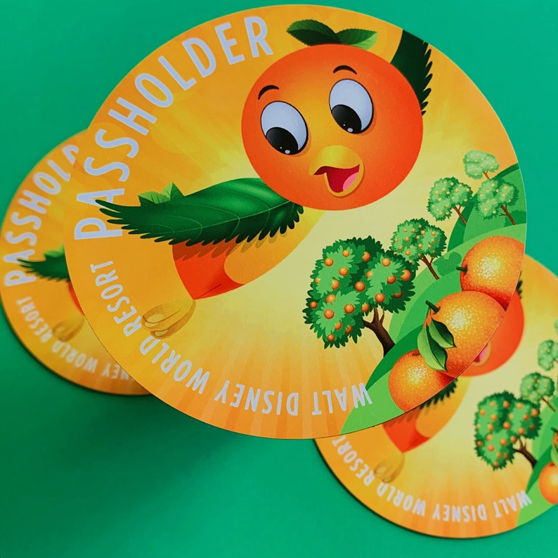 Download Collectibles Disney World Florida Orange Bird Annual Passholder Magnet Orange Grove 4 X 4 Makes A Great Christmas Gift Memorabilia
