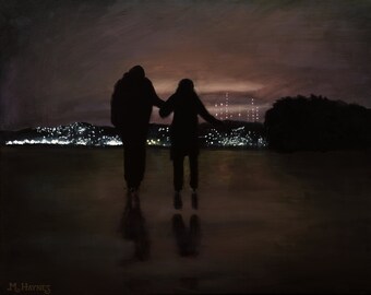 Lovers' Bay Skate | Fine Art Giclee Print | 8x10"