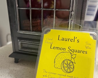 Pastillas de cera aromáticas con aroma a limón de Laurel