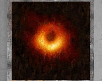 Black Hole - Original Kunstwerk von Vart