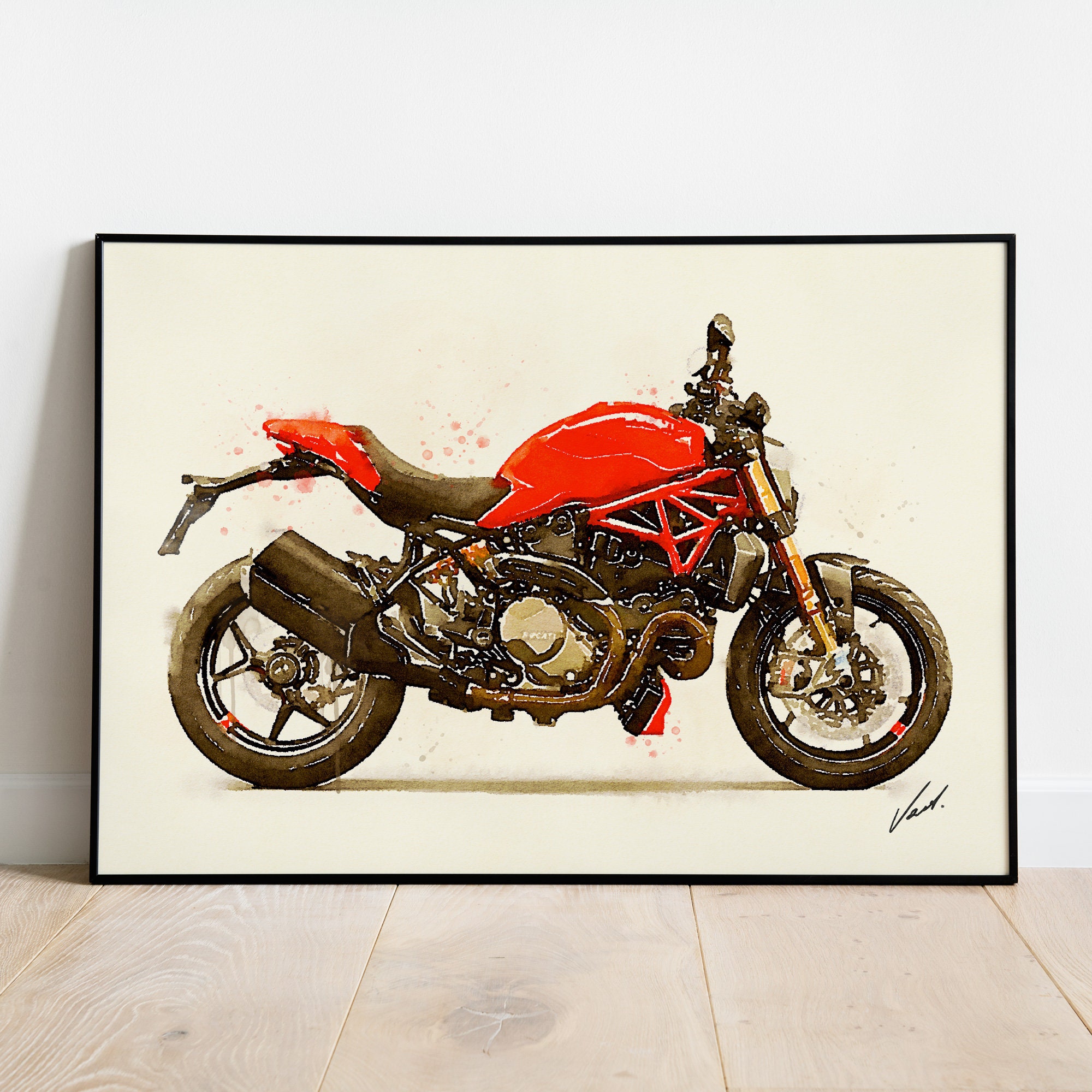 Ducati monster art new arrivals