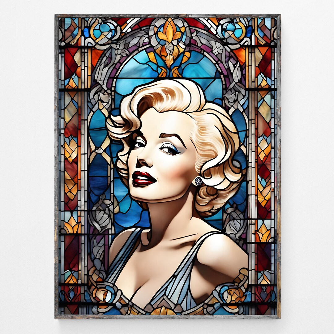 Marilyn Monroe 1 Glamorous Vintage Art Print Poster