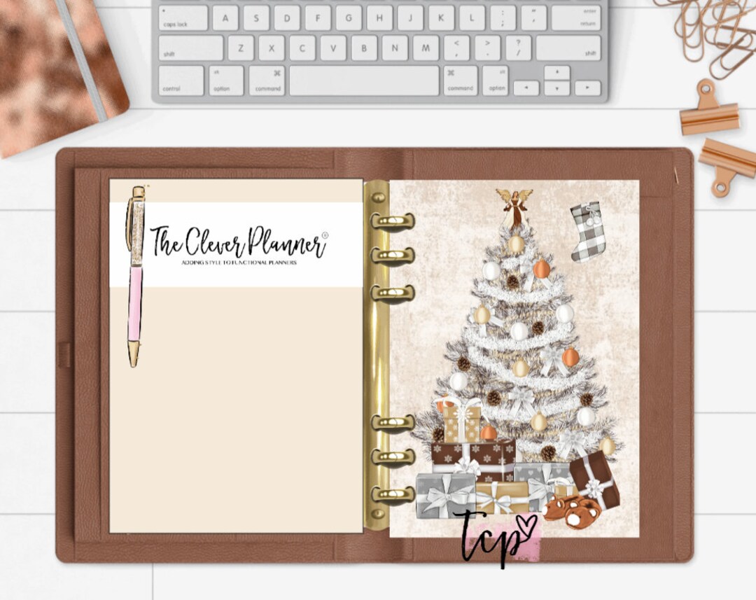 Christmas Tree Dashboard for Your Pm Mm Gm Agendas, Personal Planner