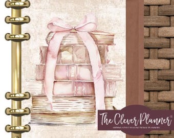 Blush Books Planner Dashboard, Laminated Agenda Divider to fit GM MM PM A5 A5 Slim Personal Personal Wise Pocket Size Planners