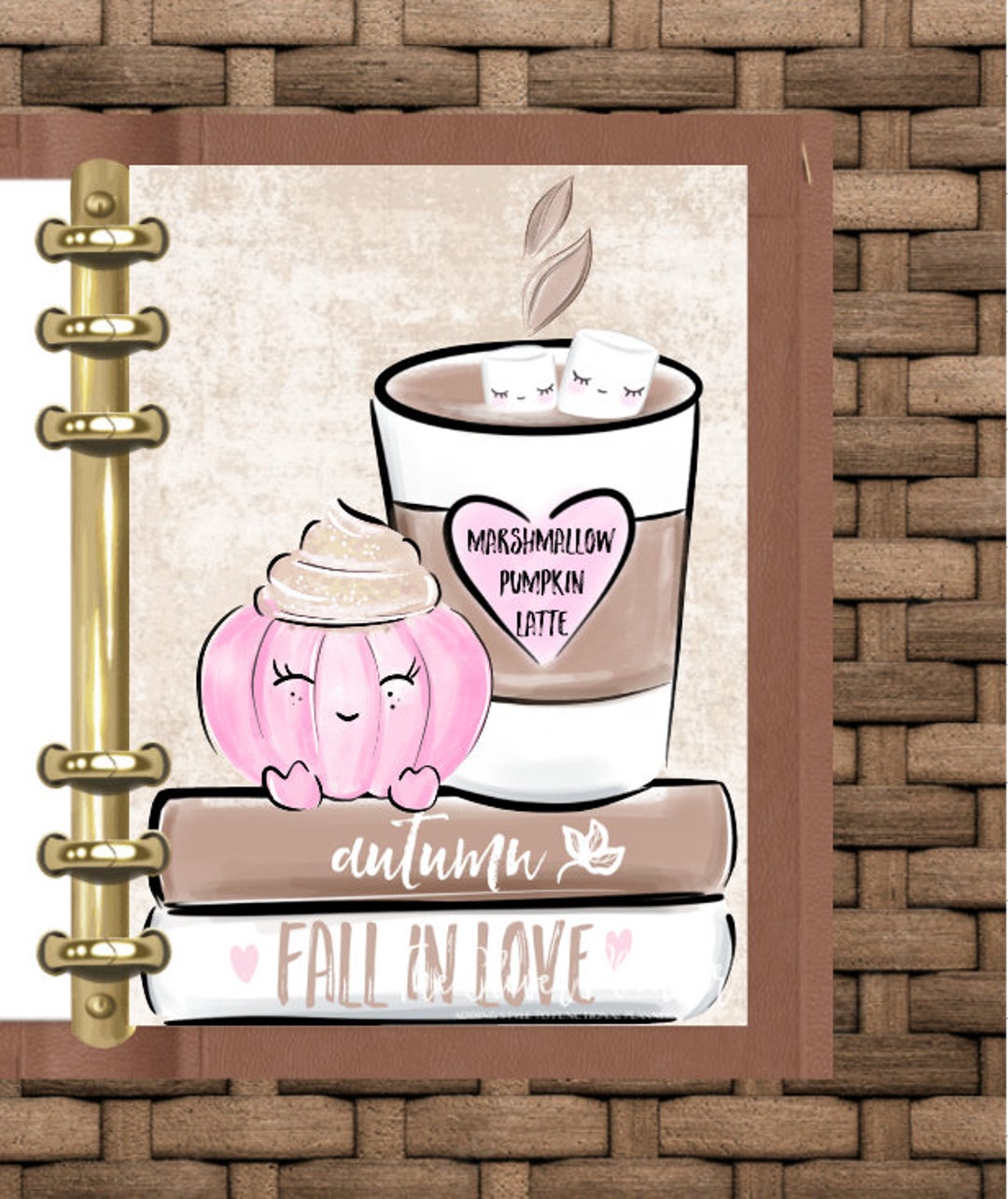Fall Planner Dashboard for Your Pm Mm Gm Agendas, Personal Planners ...