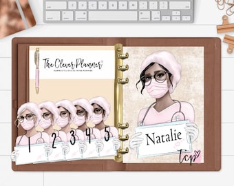 Medical Nurse Planner Dashboard for your pm mm gm agendas, personal planners, personal wide planners, A5 planner dashboards