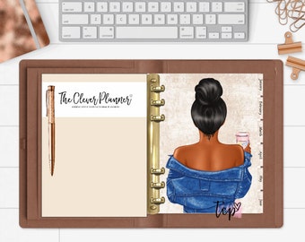 12 Month Planner Tab Divider Set + Personalized Dashboard | PM MM GM Agendas, Personal Planners, Personal Wide, A5