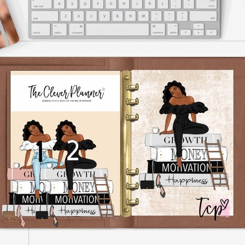 African American Planner Dashboard for Your Pm Mm Gm Agendas - Etsy