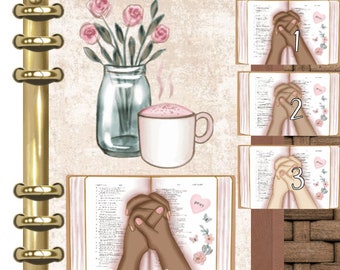 Religious Planner Dashboard for your pm mm gm agendas, personal planners, pocket size inserts, A5 planner dashboards