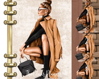 Planner Dashboard for your pm mm gm agendas, personal planners, personal wide planners, A5 planner dashboards, Fall Fashion