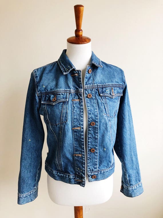 frida kahlo denim jacket