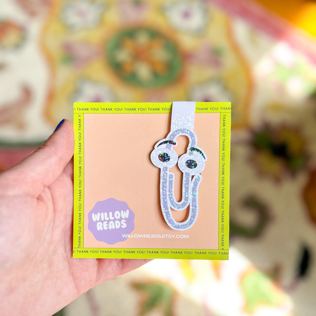 Microsoft Clippy Magnetic Bookmark With Holographic Laminate - Perfect ...