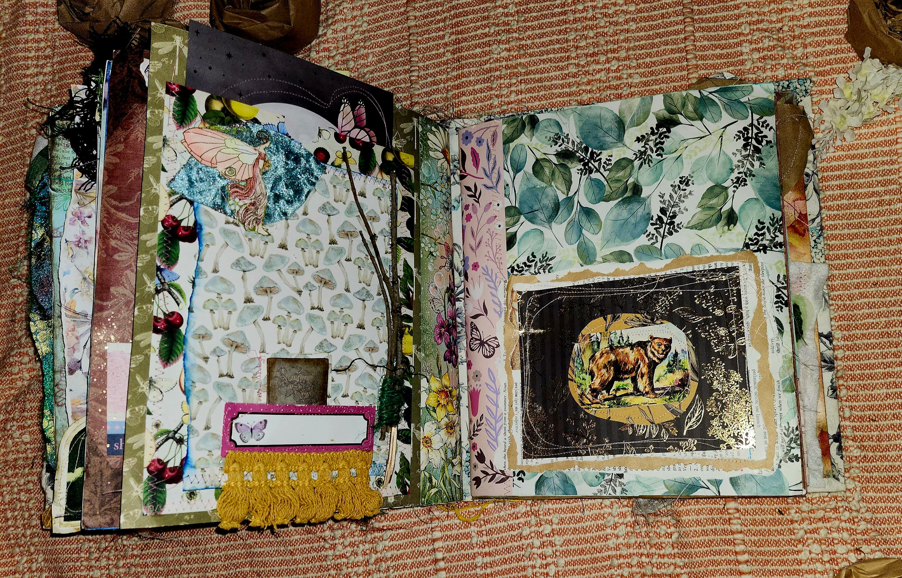 Fairytale Journal, Forest, Fairy, Junk Journal, Gift for Her, Fantasy ...