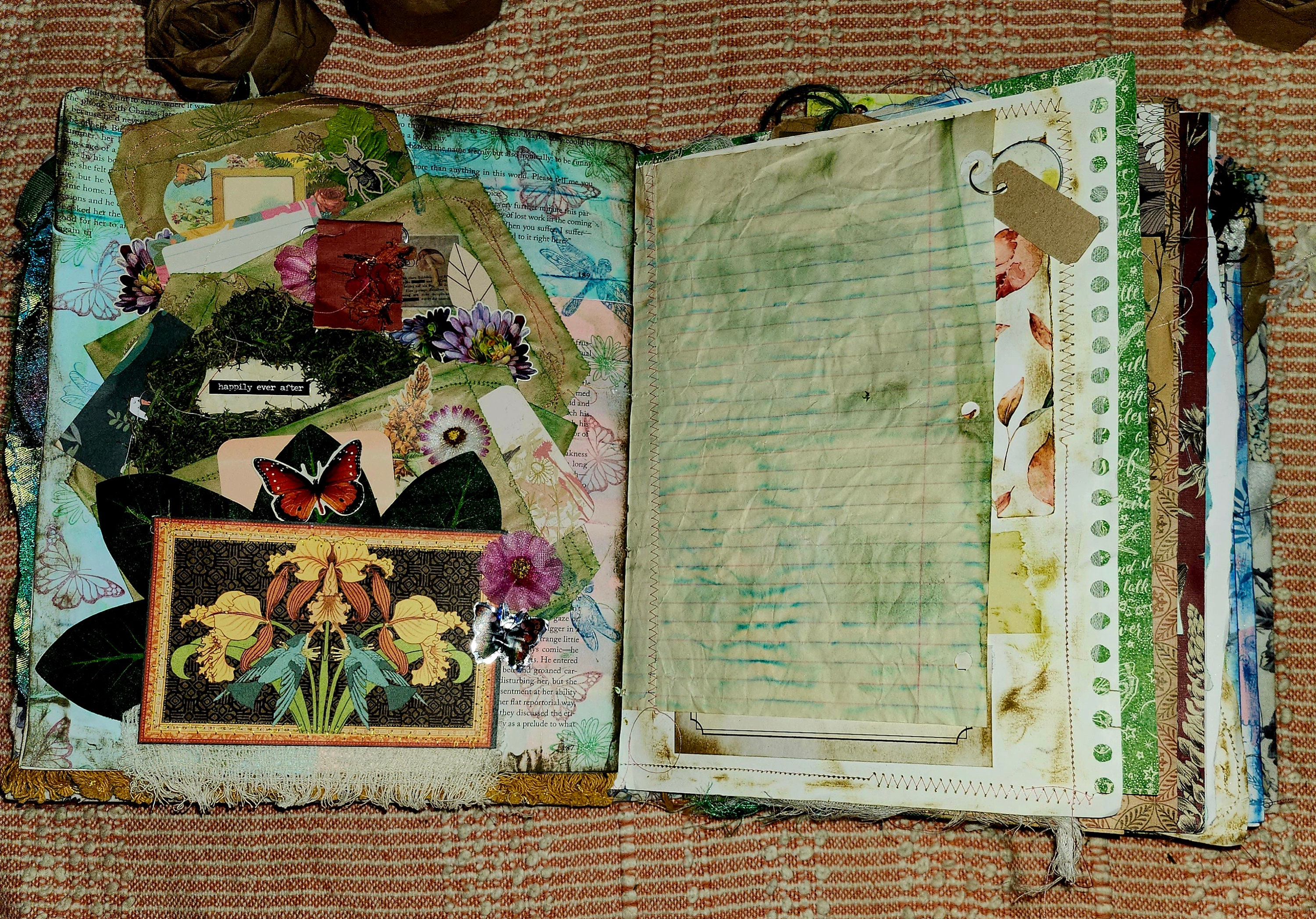 Fairytale Journal, Forest, Fairy, Junk Journal, Gift for Her, Fantasy ...