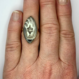 A Stunning Georgian Memento Mori Urn Mourning Ring Circa 1790’s