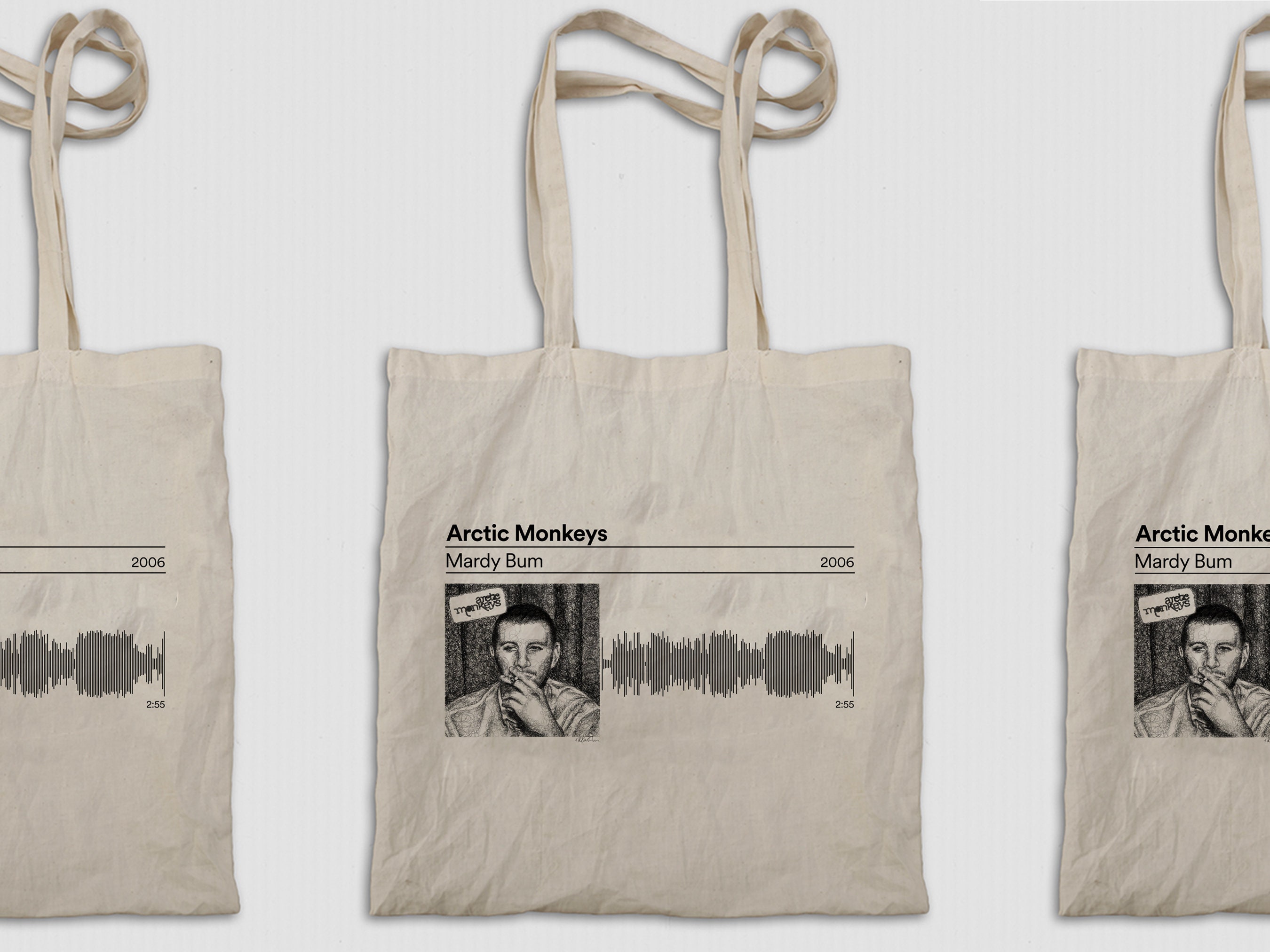 Arctic Monkeys Tote Bag Etsy